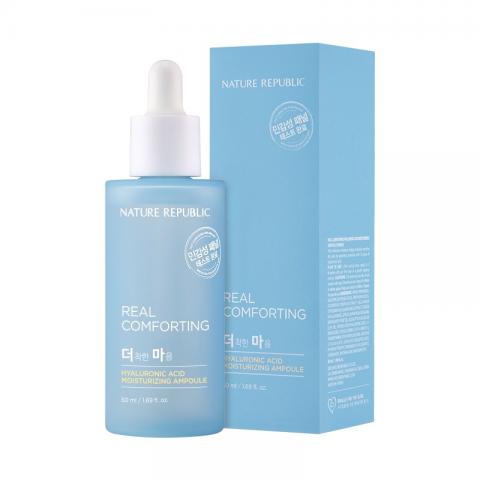 Nature Republic Real Comforting Hyaluronic Acid Moisturizing Ampoule