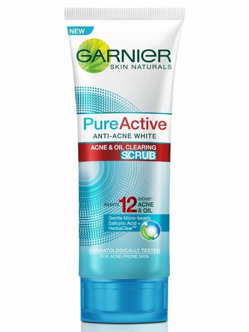 Garnier Pure Active Anti-Acne Scrub Facial Cleanser