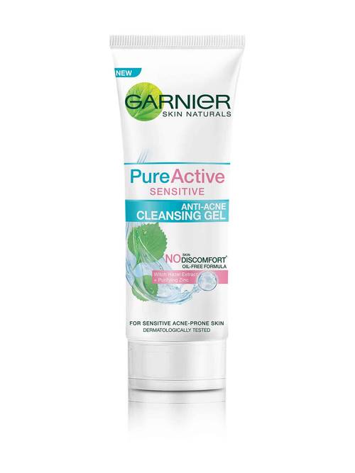 Garnier Pure Active Sensitive Anti-Acne Cleansing Gel
