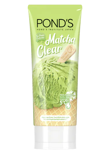 Ponds Matcha Clear Facial Foam