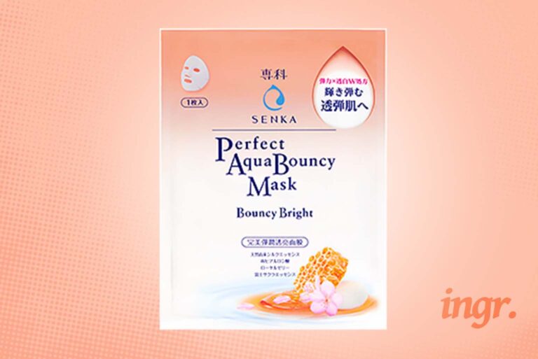 Senka Perfect Aqua Bouncy Mask - Bouncy Bright