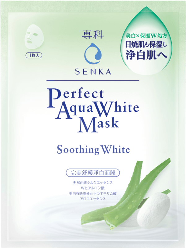 Senka Perfect Aqua White Mask – Soothing White