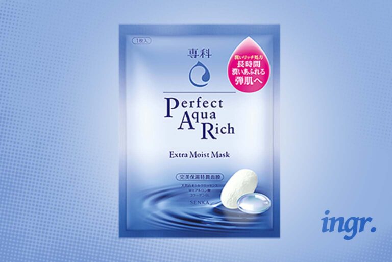 Senka Perfect Aqua Rich Mask - Extra Moist Mask