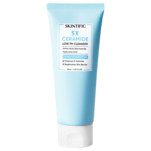 Skintific 5X Ceramide Low pH Cleanser Facial Wash Gentle Cleanser