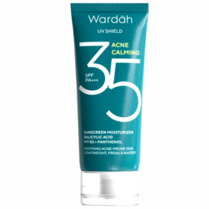 Wardah UV Shield Acne Calming Sunscreen Moisturizer SPF 35 PA+++