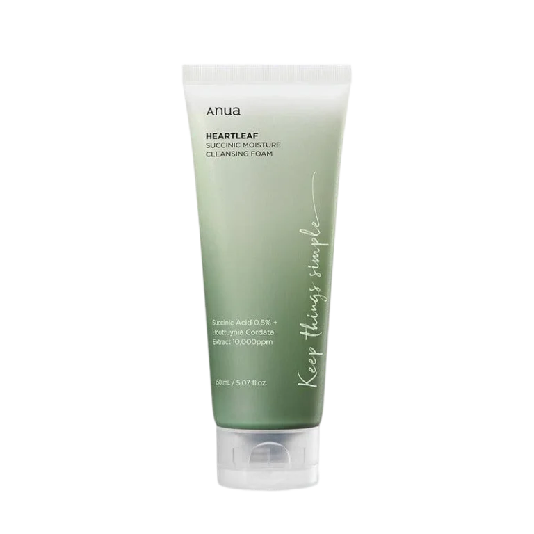 ANUA Heartleaf Succinic Moisture Cleansing Foam