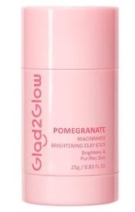 Glad2Glow Pomegranate Niacinamide Brightening Clay Stick 