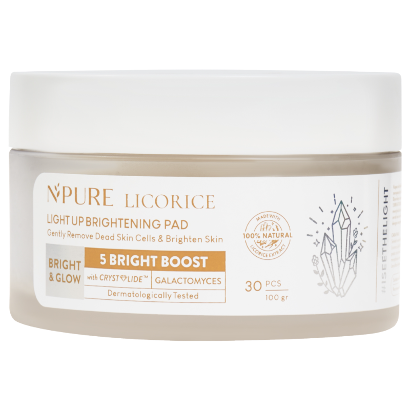 NPure Brightening Exfoliating Pad Licorice